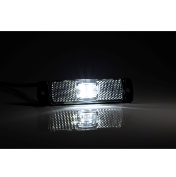 Lampa obrys. biała FT-017 B LED QS075 do przyczepy LORRIES