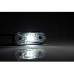 Lampa obrysowa biała FT-020 B LED QS075 do przyczepy LORRIES