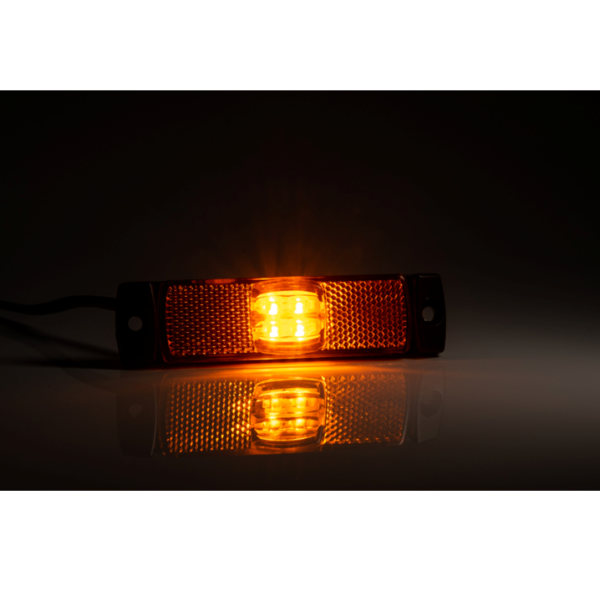 Lampa obrysowa żółta FT-017 Z LED QS075 do przyczepy LORRIES