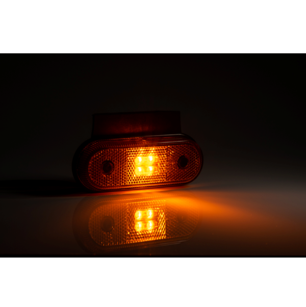 Lampa obrysowa żółta FT-020 Z LED QS075 do przyczepy LORRIES 1