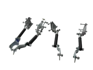 Mounting and shock absorber set from PP20-pp35